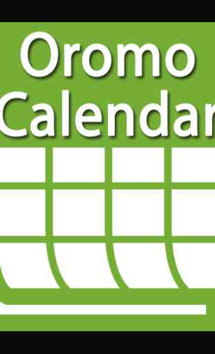 Oromo Calendar  Kaaleendara 1
