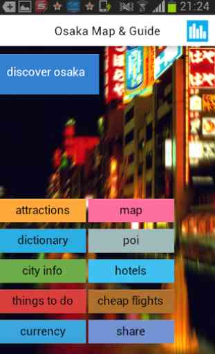 Osaka Offline Map Guide Flight 1