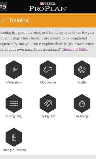 Pro Plan P5 Dog Training App 3