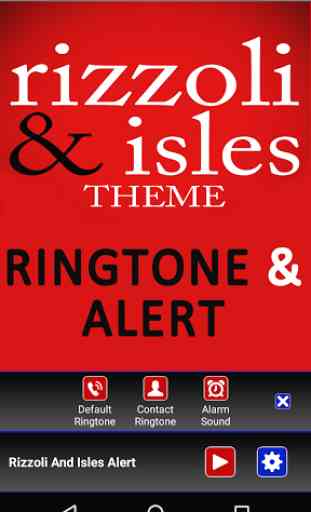 Rizzoli And Isles Ringtone 3