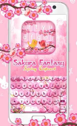 Sakura Fantasy Spring Keyboard 2
