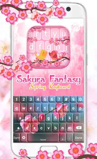 Sakura Fantasy Spring Keyboard 3