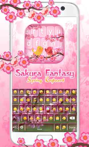 Sakura Fantasy Spring Keyboard 4