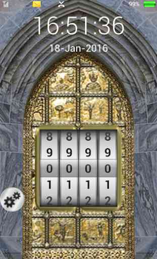 screen lock number golden gate 1