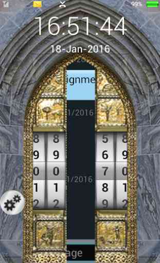 screen lock number golden gate 3