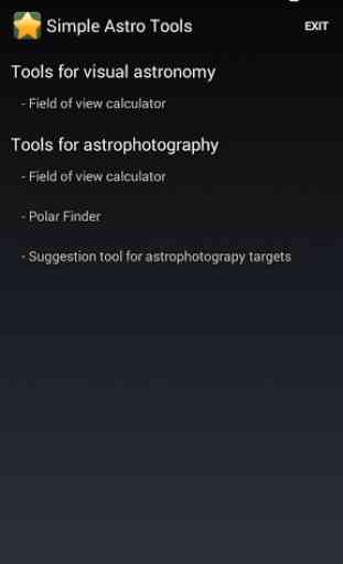 Simple Astronomy Tools 1