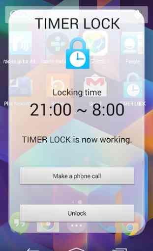 Smartphone addiction Timerlock 1