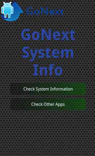 System Information Go Next! 4