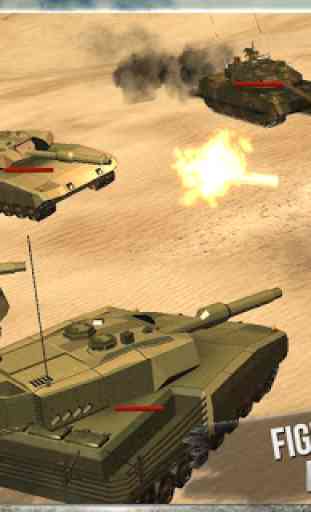 Tank Battle 3D-World War Duty 3
