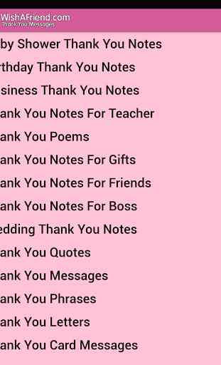 Thank You Messages 3