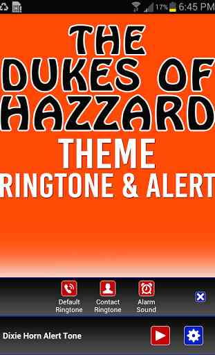 The Dukes of Hazzard Ringtone 2