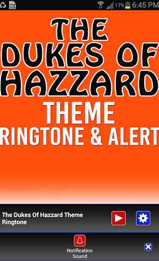 The Dukes of Hazzard Ringtone 3