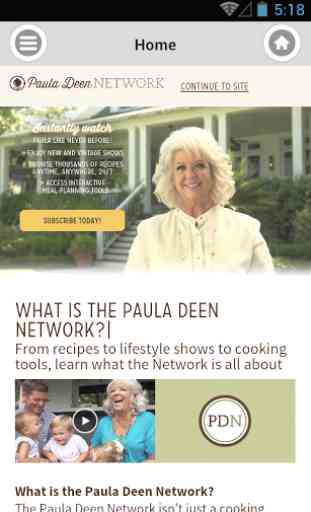 The Paula Deen Network 2