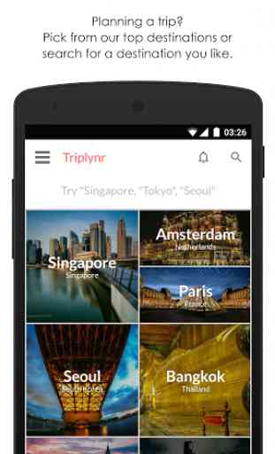 Triplynr : Itinerary Planner 1