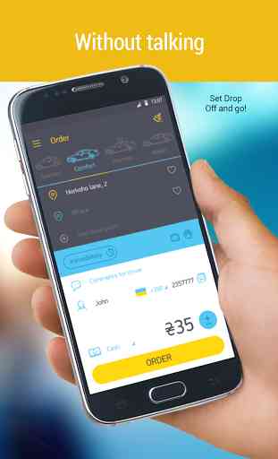 Uklon - Online Taxi App 1