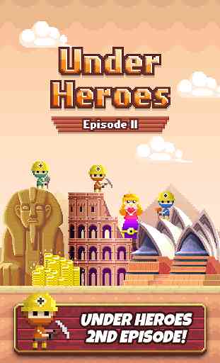 Under Heroes - Digging Game 1