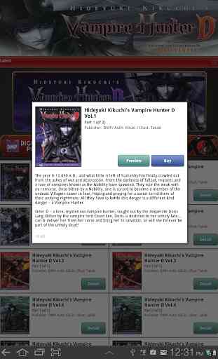 Vampire Hunter D Store 2