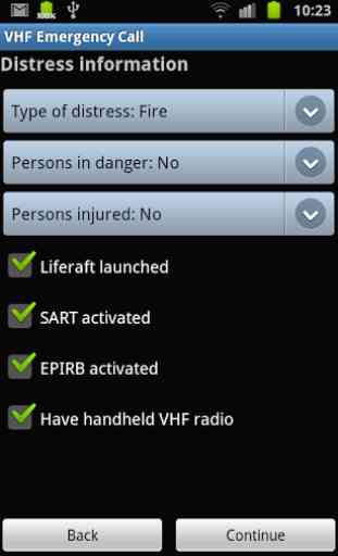 VHF Emergency Call 2