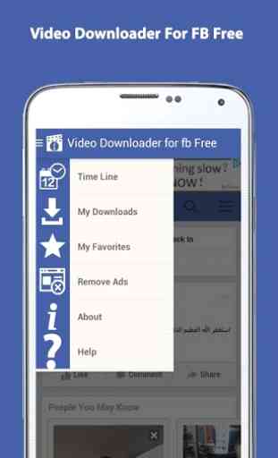 Video Downloader for fb Free 1