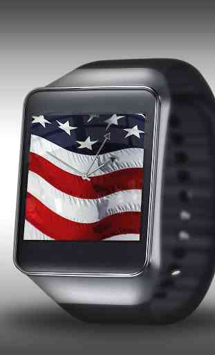 Watch Face USA Android Wear 2