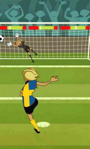 Women Football Penalty 1