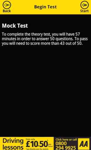 AA Theory Test for Car Drivers 3