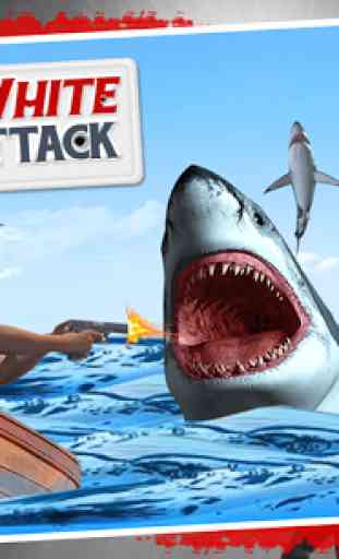 Angry White Shark Attack 4