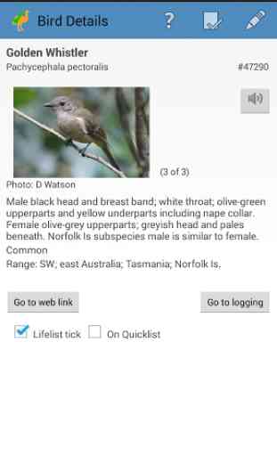 Australian Birding Checklist 3