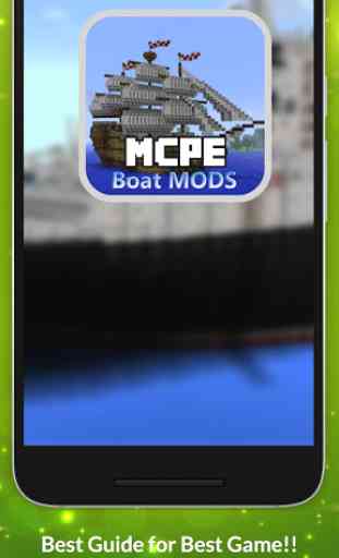 Boat MODS For MCPE New 2017 2