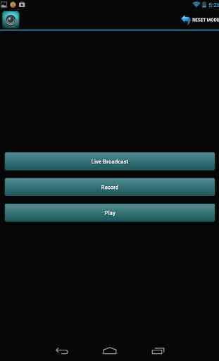 Broadcaster for Android 3