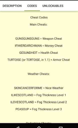 Codes Mods for GTA 3 2