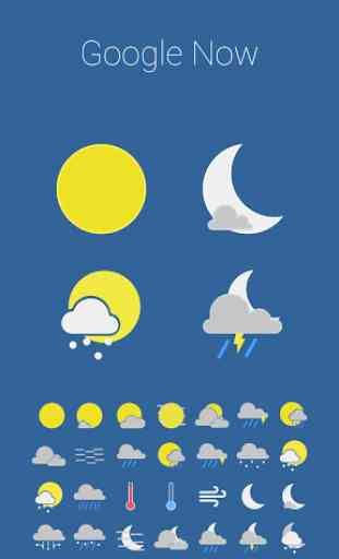 COLOR WEATHER ICONS FOR HDW 3