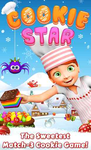 Cookie Star: Cake Match 3 1
