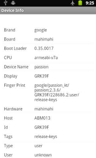 Device Info Android 2