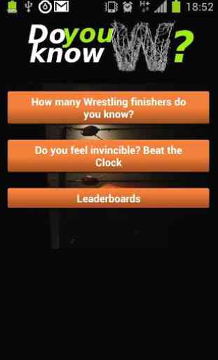 Do you know?  Wrestling Quiz 1