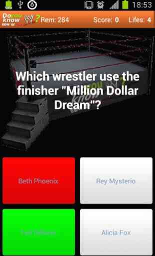 Do you know?  Wrestling Quiz 3