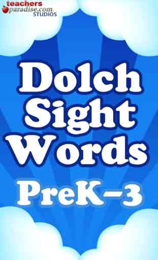 Dolch Sight Words Flashcards 1