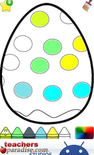 Easter Eggs Kids Coloring Game 2