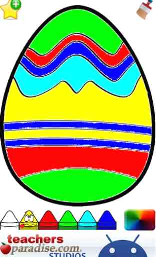 Easter Eggs Kids Coloring Game 3