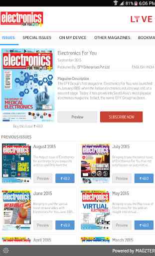 Electronics For You 1