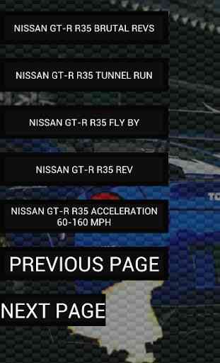 Engine sound of Nissan GTR R35 2