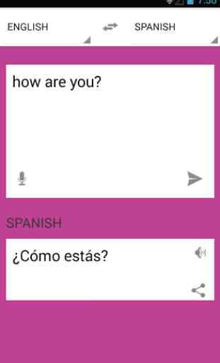 English to spanish translation 1
