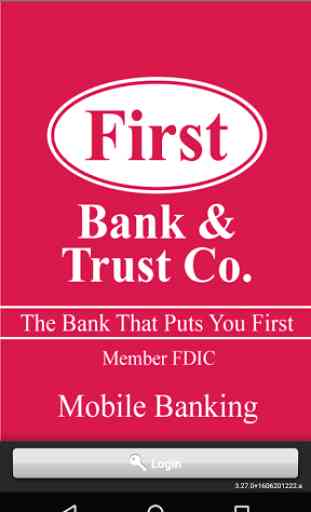 First Bank & Trust Mobile Bank 1