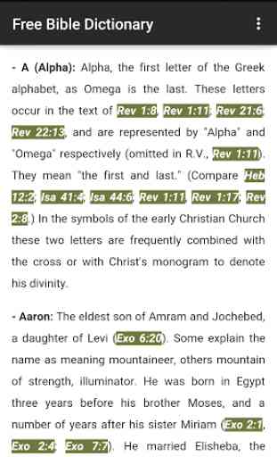 Free Bible Dictionary 2