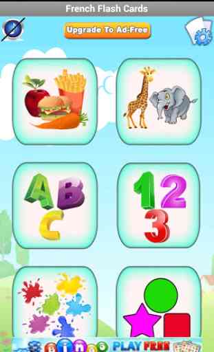 French Baby Flash Cards 2
