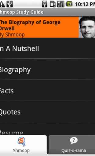 George Orwell: Shmoop Guide 1