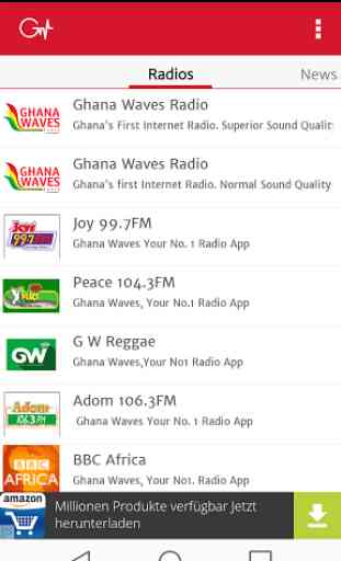 Ghana Waves Radio Stations 1
