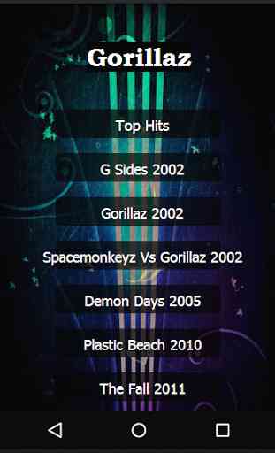 Gorillaz Discography Lyrics 1