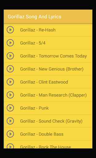 Gorillaz Feel Good Inc Songs 2