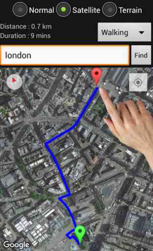 GPS Map Route Planner 3